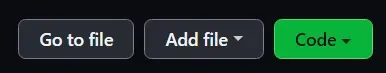 Code Button in GitHub