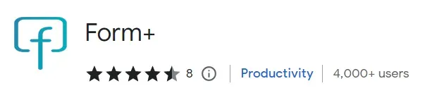 Formplus Chrome Extension